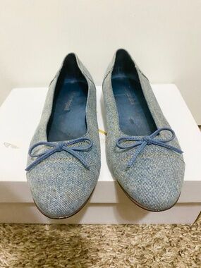 Jeffrey Campbell Size 7 Women’s Denim Ballet Flats ,